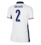 Engeland Kyle Walker #2 Thuis tenue voor Dames EK 2024 Korte Mouwen