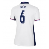 Engeland Marc Guehi #6 Thuis tenue voor Dames EK 2024 Korte Mouwen