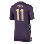 Engeland Phil Foden #11 Uit tenue voor Dames EK 2024 Korte Mouwen