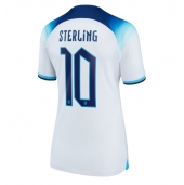 Engeland Raheem Sterling #10 Thuis tenue voor Dames WK 2022 Korte Mouwen
