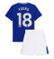 Everton Ashley Young #18 Thuis tenue voor kinderen 2024-25 Korte Mouwen (+ broek)