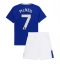 Everton Dwight McNeil #7 Thuis tenue voor kinderen 2024-25 Korte Mouwen (+ broek)