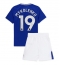 Everton Vitaliy Mykolenko #19 Thuis tenue voor kinderen 2024-25 Korte Mouwen (+ broek)