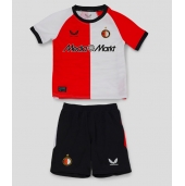 Feyenoord Thuis tenue voor kinderen 2024-25 Korte Mouwen (+ broek)