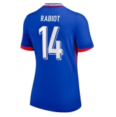 Frankrijk Adrien Rabiot #14 Thuis tenue voor Dames EK 2024 Korte Mouwen