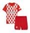 Girona Thuis tenue voor kinderen 2024-25 Korte Mouwen (+ broek)