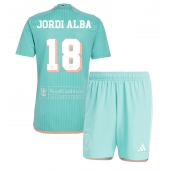 Inter Miami Jordi Alba #18 Derde tenue voor kinderen 2024-25 Korte Mouwen (+ broek)