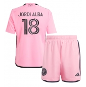 Inter Miami Jordi Alba #18 Thuis tenue voor kinderen 2024-25 Korte Mouwen (+ broek)