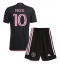 Inter Miami Lionel Messi #10 Uit tenue voor kinderen 2024-25 Korte Mouwen (+ broek)