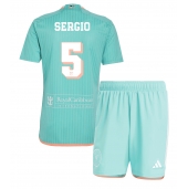 Inter Miami Sergio Busquets #5 Derde tenue voor kinderen 2024-25 Korte Mouwen (+ broek)