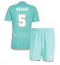 Inter Miami Sergio Busquets #5 Derde tenue voor kinderen 2024-25 Korte Mouwen (+ broek)