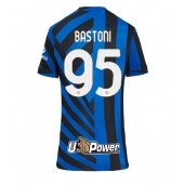 Inter Milan Alessandro Bastoni #95 Thuis tenue voor Dames 2024-25 Korte Mouwen