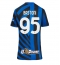 Inter Milan Alessandro Bastoni #95 Thuis tenue voor Dames 2024-25 Korte Mouwen