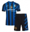 Inter Milan Alessandro Bastoni #95 Thuis tenue voor kinderen 2024-25 Korte Mouwen (+ broek)