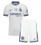 Inter Milan Alessandro Bastoni #95 Uit tenue voor kinderen 2024-25 Korte Mouwen (+ broek)