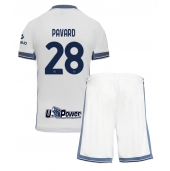 Inter Milan Benjamin Pavard #28 Uit tenue voor kinderen 2024-25 Korte Mouwen (+ broek)