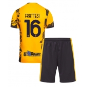 Inter Milan Davide Frattesi #16 Derde tenue voor kinderen 2024-25 Korte Mouwen (+ broek)