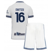 Inter Milan Davide Frattesi #16 Uit tenue voor kinderen 2024-25 Korte Mouwen (+ broek)