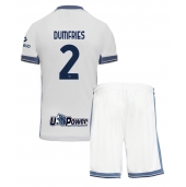 Inter Milan Denzel Dumfries #2 Uit tenue voor kinderen 2024-25 Korte Mouwen (+ broek)