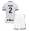 Inter Milan Denzel Dumfries #2 Uit tenue voor kinderen 2024-25 Korte Mouwen (+ broek)