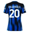 Inter Milan Hakan Calhanoglu #20 Thuis tenue voor Dames 2023-24 Korte Mouwen