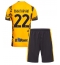 Inter Milan Henrikh Mkhitaryan #22 Derde tenue voor kinderen 2024-25 Korte Mouwen (+ broek)