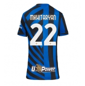 Inter Milan Henrikh Mkhitaryan #22 Thuis tenue voor Dames 2024-25 Korte Mouwen