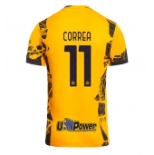 Inter Milan Joaquin Correa #11 Derde tenue 2024-25 Korte Mouwen