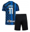 Inter Milan Joaquin Correa #11 Thuis tenue voor kinderen 2024-25 Korte Mouwen (+ broek)