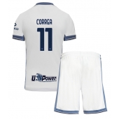 Inter Milan Joaquin Correa #11 Uit tenue voor kinderen 2024-25 Korte Mouwen (+ broek)