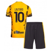 Inter Milan Lautaro Martinez #10 Derde tenue voor kinderen 2024-25 Korte Mouwen (+ broek)