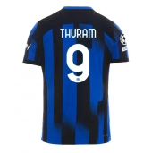 Inter Milan Marcus Thuram #9 Thuis tenue 2023-24 Korte Mouwen