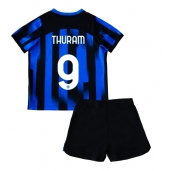 Inter Milan Marcus Thuram #9 Thuis tenue voor kinderen 2023-24 Korte Mouwen (+ broek)