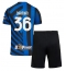 Inter Milan Matteo Darmian #36 Thuis tenue voor kinderen 2024-25 Korte Mouwen (+ broek)