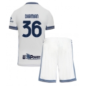 Inter Milan Matteo Darmian #36 Uit tenue voor kinderen 2024-25 Korte Mouwen (+ broek)