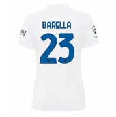 Inter Milan Nicolo Barella #23 Uit tenue voor Dames 2023-24 Korte Mouwen