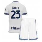 Inter Milan Nicolo Barella #23 Uit tenue voor kinderen 2024-25 Korte Mouwen (+ broek)