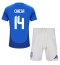 Italië Federico Chiesa #14 Thuis tenue voor kinderen EK 2024 Korte Mouwen (+ broek)