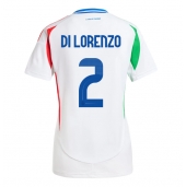 Italië Giovanni Di Lorenzo #2 Uit tenue voor Dames EK 2024 Korte Mouwen