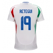 Italië Mateo Retegui #19 Uit tenue EK 2024 Korte Mouwen