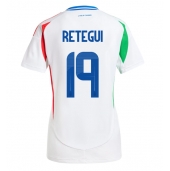 Italië Mateo Retegui #19 Uit tenue voor Dames EK 2024 Korte Mouwen