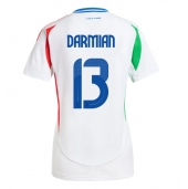 Italië Matteo Darmian #13 Uit tenue voor Dames EK 2024 Korte Mouwen