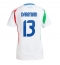 Italië Matteo Darmian #13 Uit tenue voor Dames EK 2024 Korte Mouwen