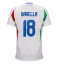 Italië Nicolo Barella #18 Uit tenue EK 2024 Korte Mouwen