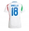 Italië Nicolo Barella #18 Uit tenue voor Dames EK 2024 Korte Mouwen