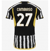 Juventus Andrea Cambiaso #27 Thuis tenue 2023-24 Korte Mouwen