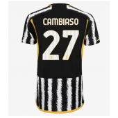 Juventus Andrea Cambiaso #27 Thuis tenue voor Dames 2023-24 Korte Mouwen