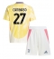 Juventus Andrea Cambiaso #27 Uit tenue voor kinderen 2024-25 Korte Mouwen (+ broek)