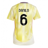 Juventus Danilo Luiz #6 Uit tenue voor Dames 2024-25 Korte Mouwen