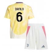 Juventus Danilo Luiz #6 Uit tenue voor kinderen 2024-25 Korte Mouwen (+ broek)